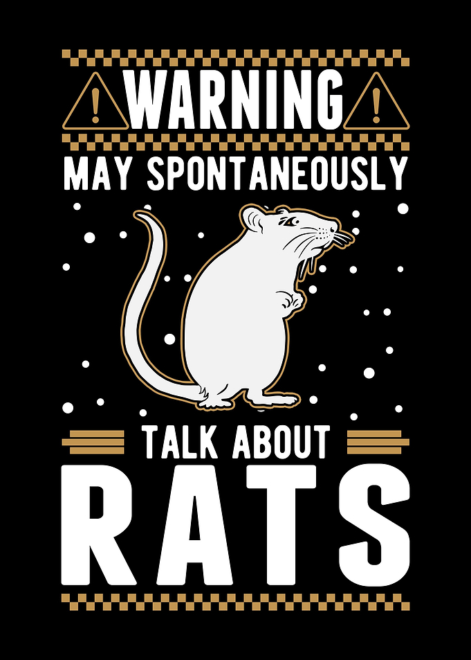 Warning Rat Owner House