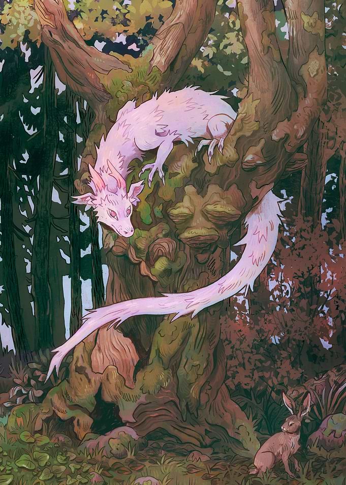 White dragon hunt