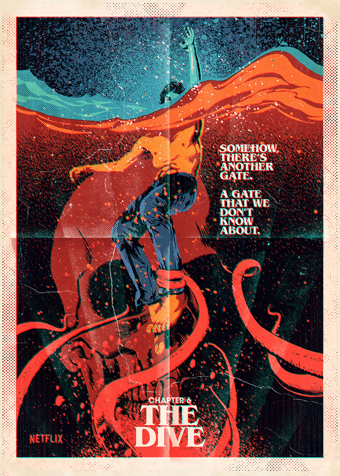 Stranger Things: The Dive Poster