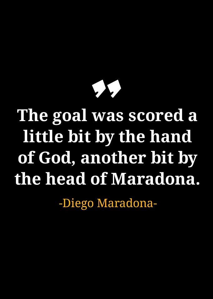 Diego Maradona quotes