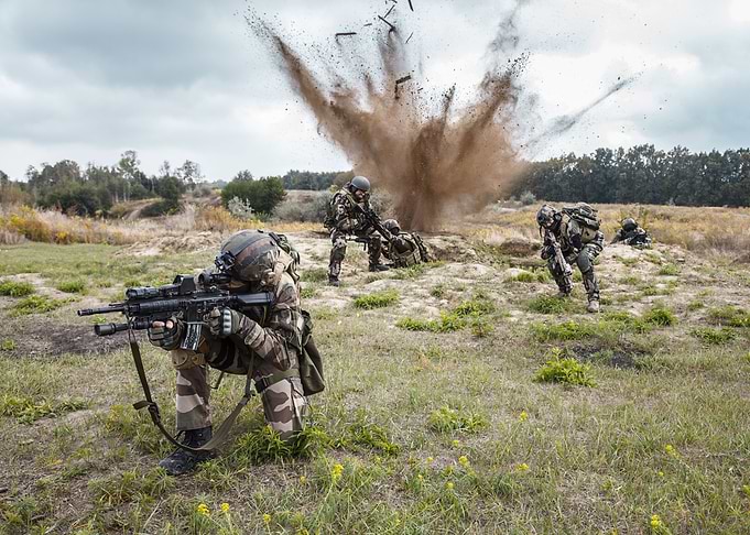 Marine Infantry Parachute