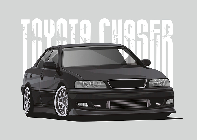 toyota chaser black