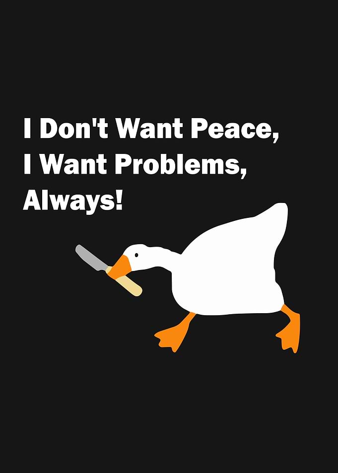 Untitled Goose Game Meme