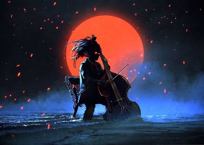 Blood moon sonata