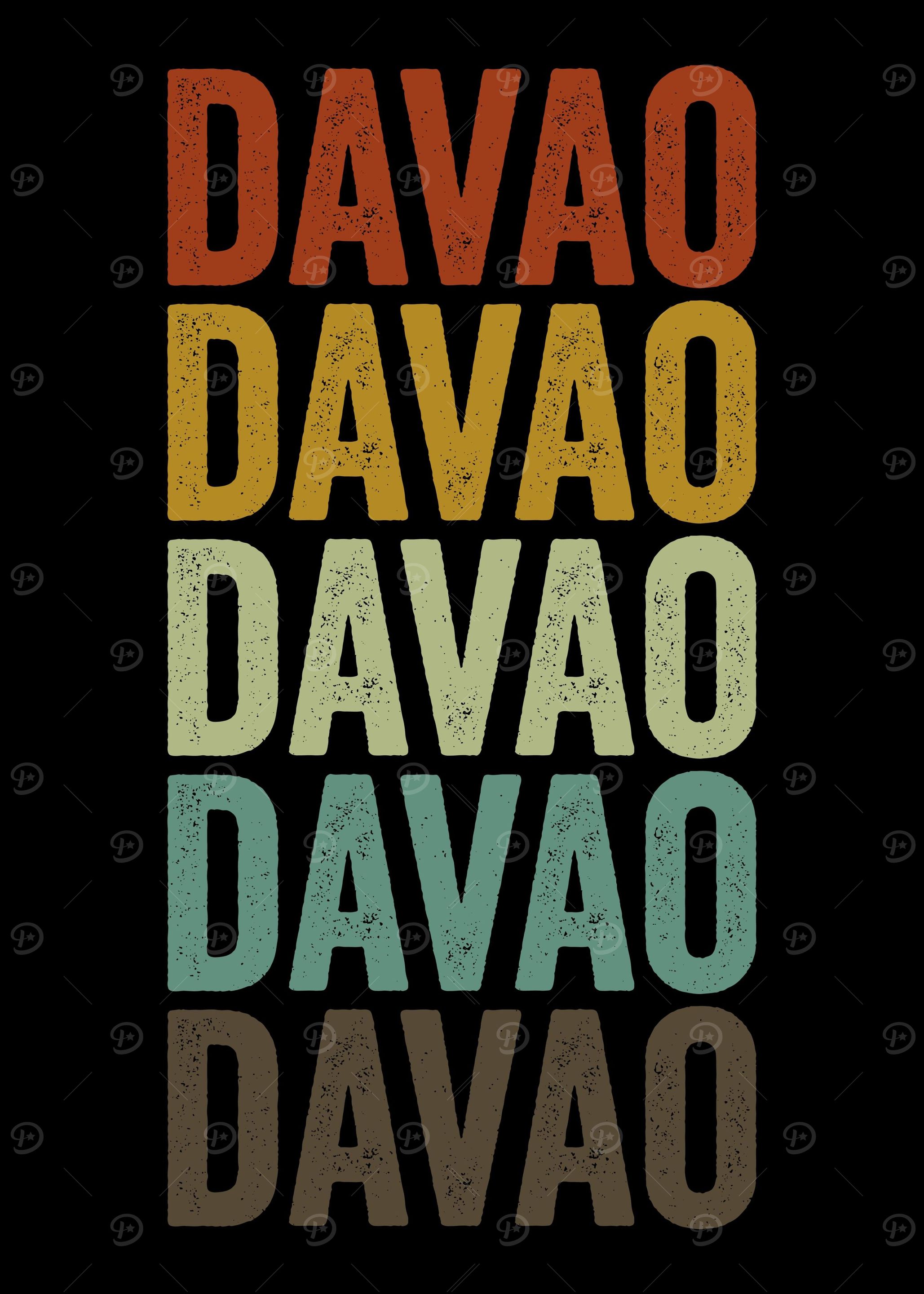 Davao Philippines Retro