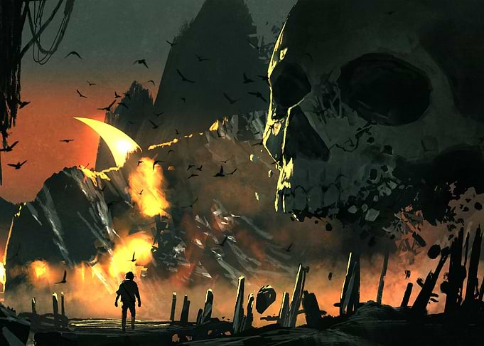 Skull rocks