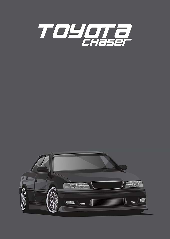 toyota chaser black
