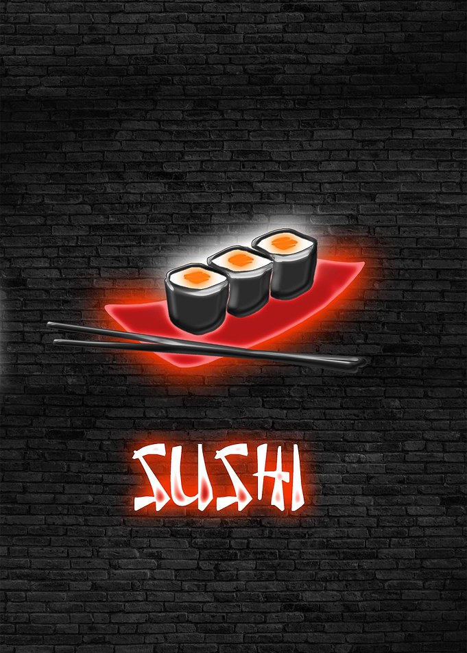 SUSHI NEON