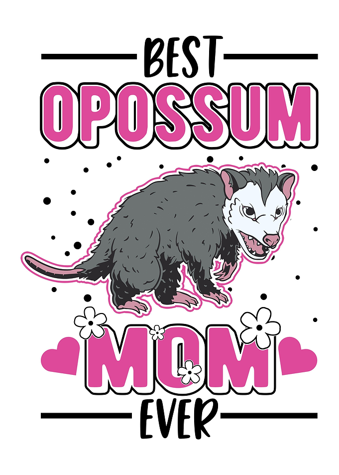 Best Opossum Mom Ever
