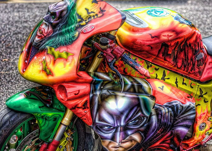Motorcycle Airbrush