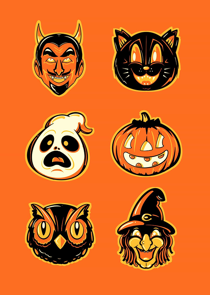 Retro Halloween