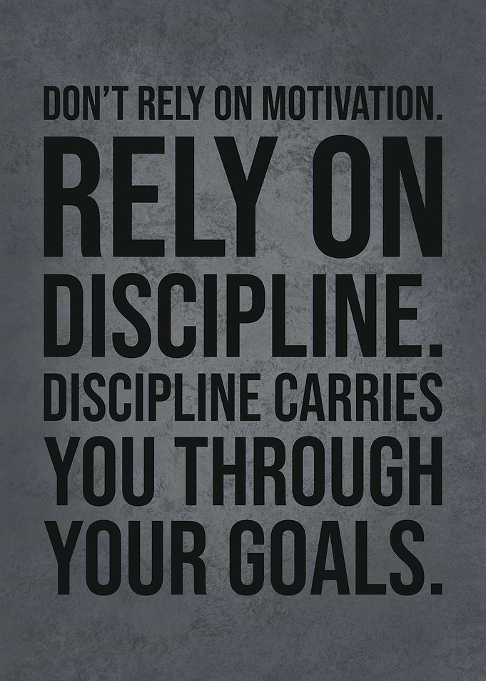Discipline vs Motivation