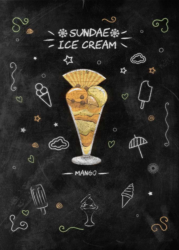 Mango Ice Cream