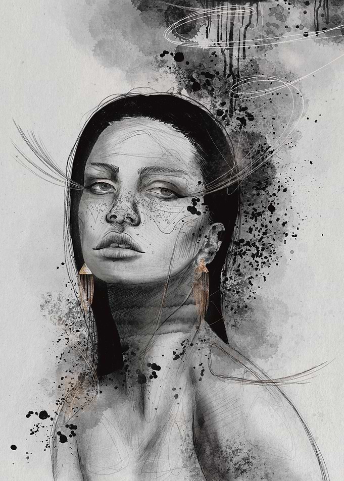 Abstract Art Portrait 5