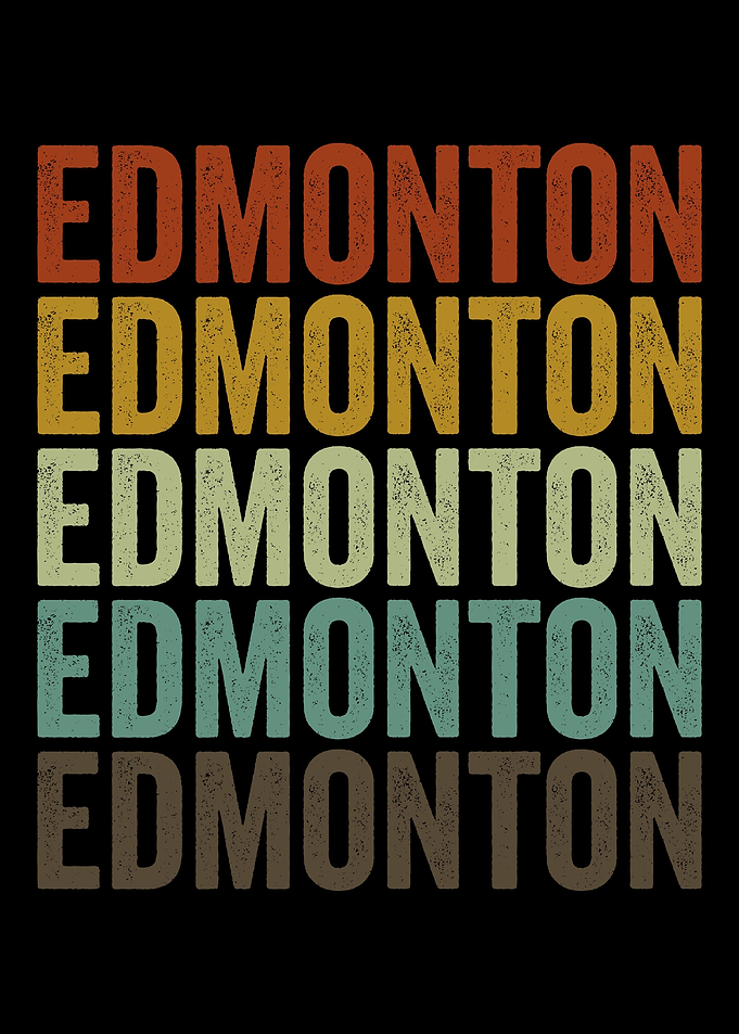 Edmonton Canada Retro