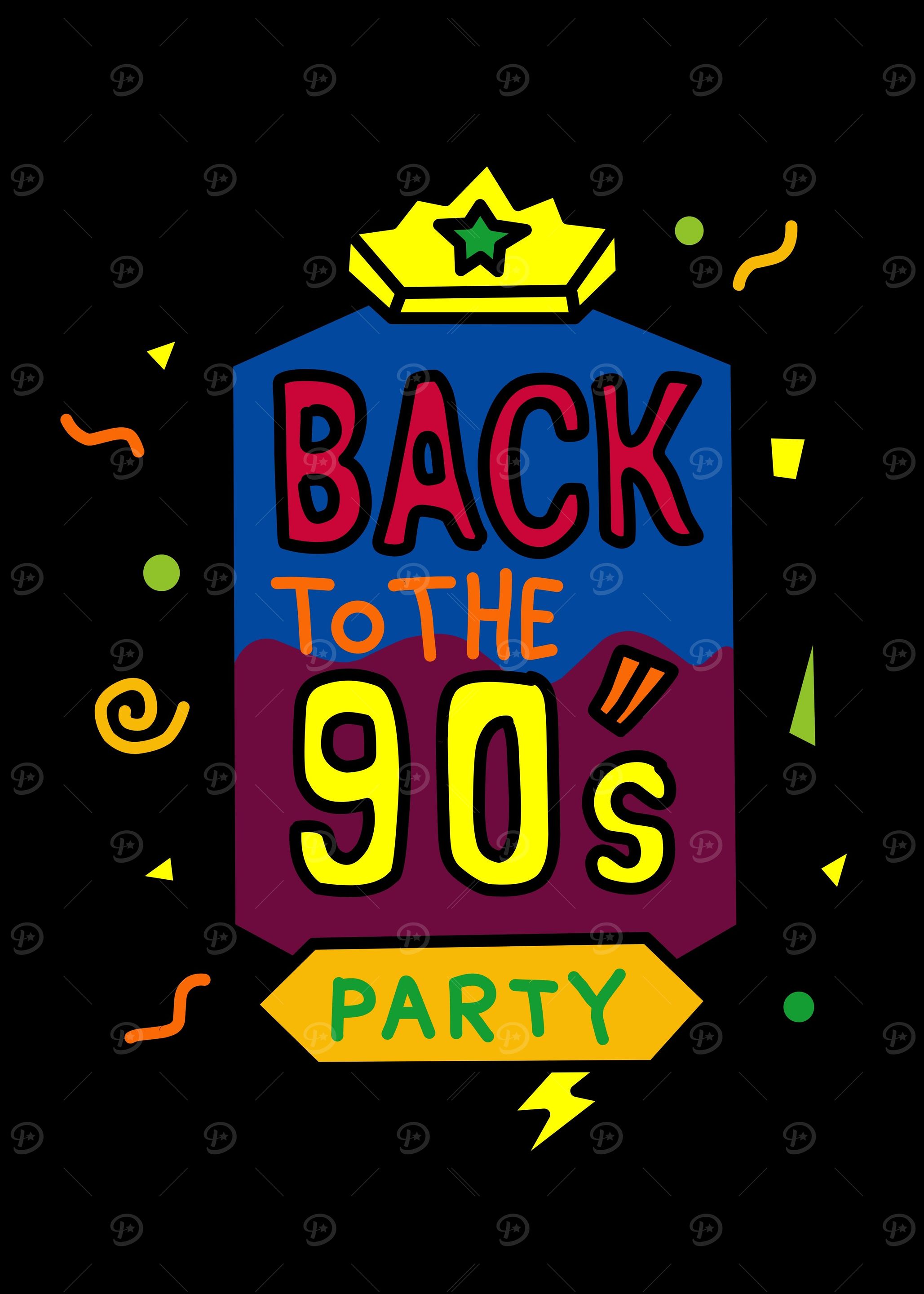 90s party night