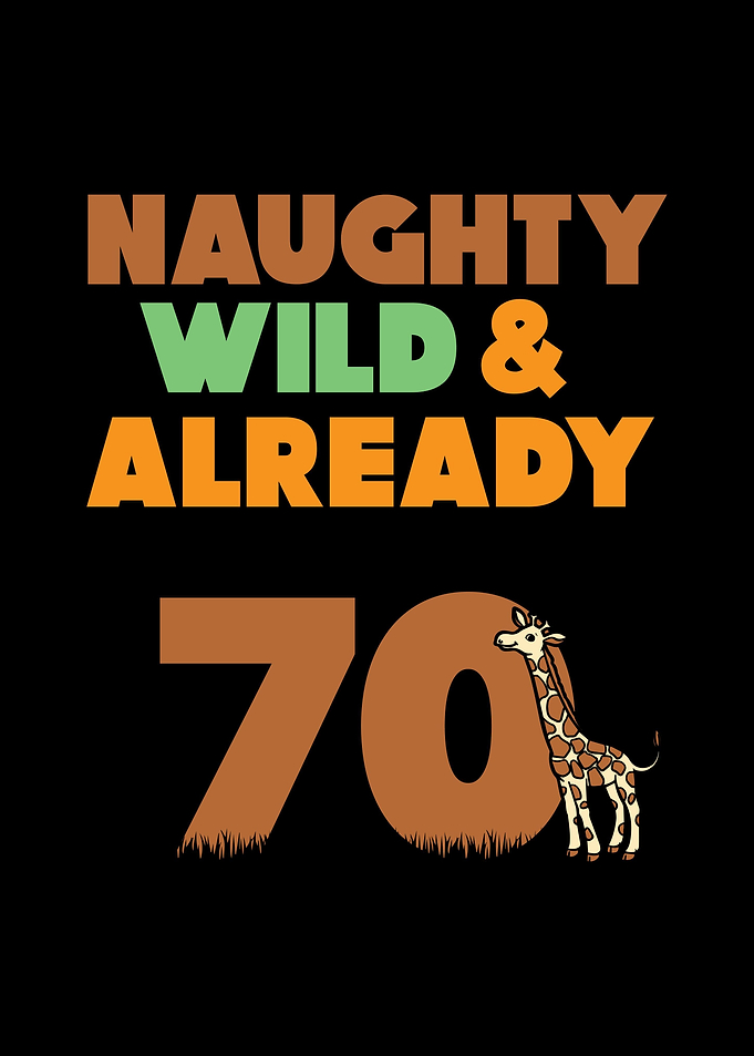 70 years Giraffe