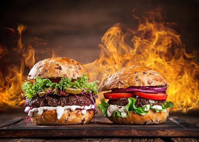 Burger Food Snack Bar