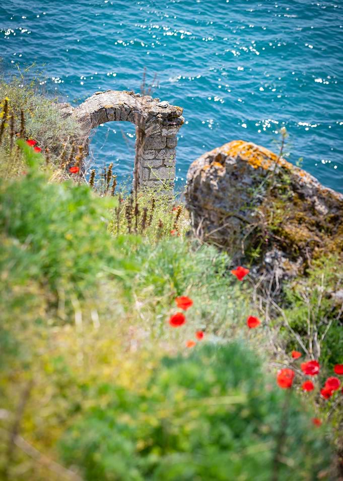 Seascape, coast, Bulgaria