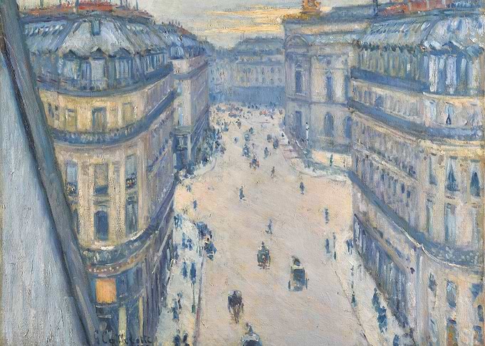 Gustave Caillebotte Rue