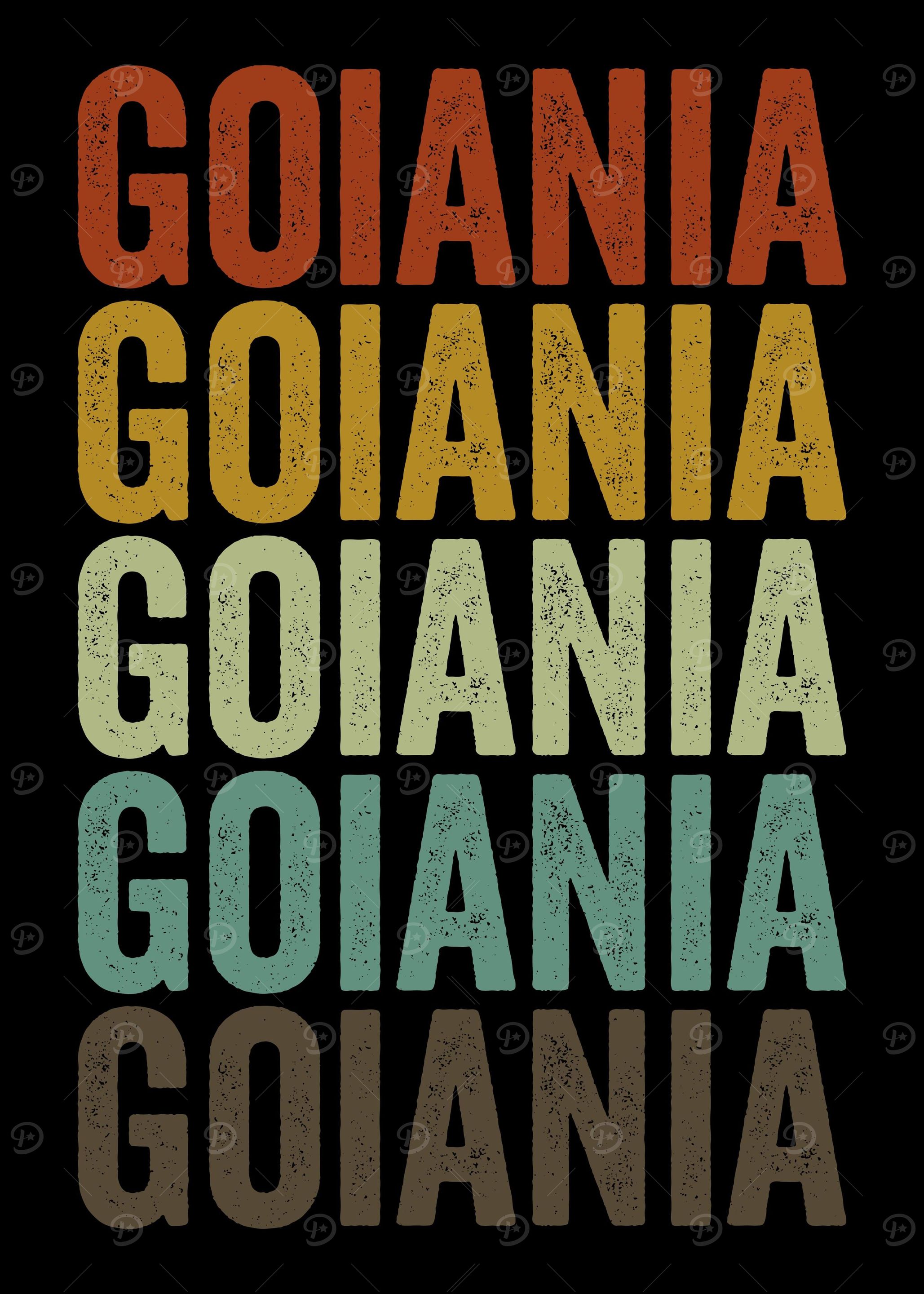 Goiania Brazil Retro