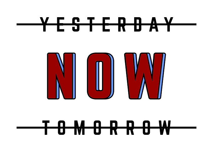 Yesterday Now Tomorrow