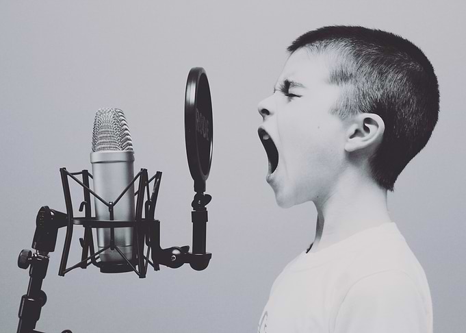 Child singer