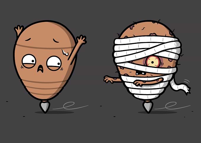 Spinning Mummy