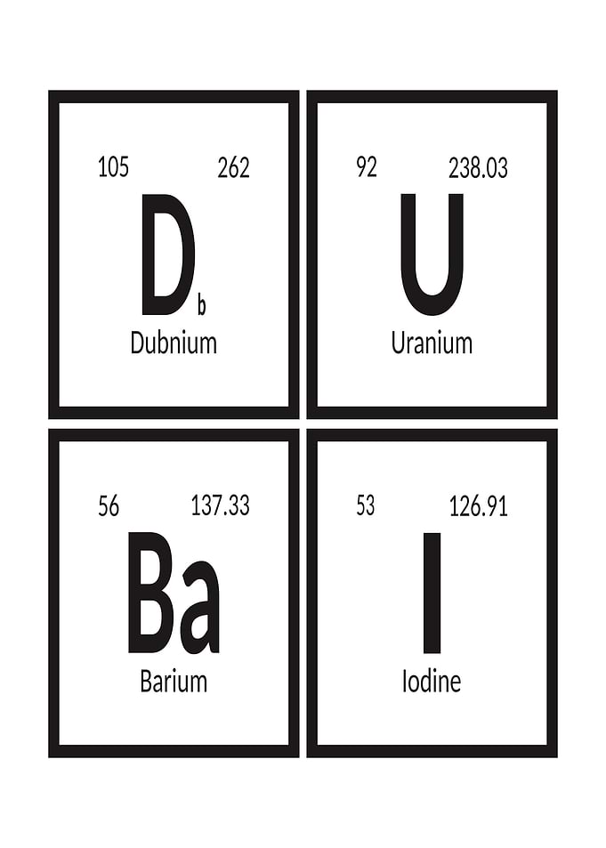 Elements of Dubai City