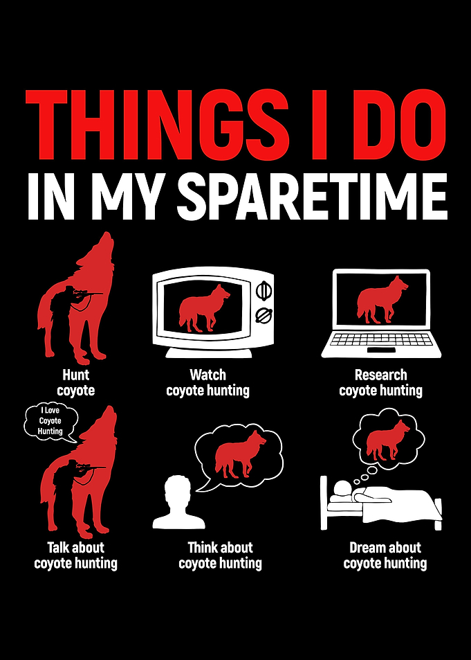 Coyote Hunting Gift