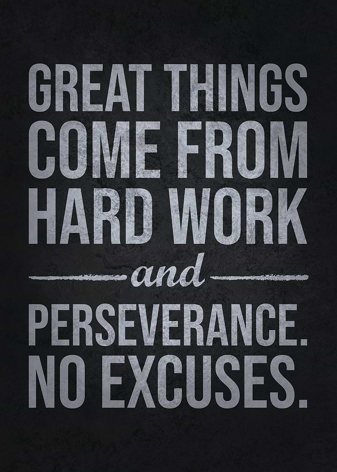 Hard Work and Perseverance