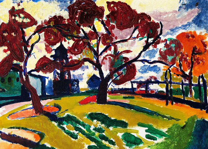 Winds 1915 painting