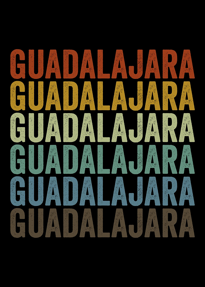 Guadalajara Mexico Retro