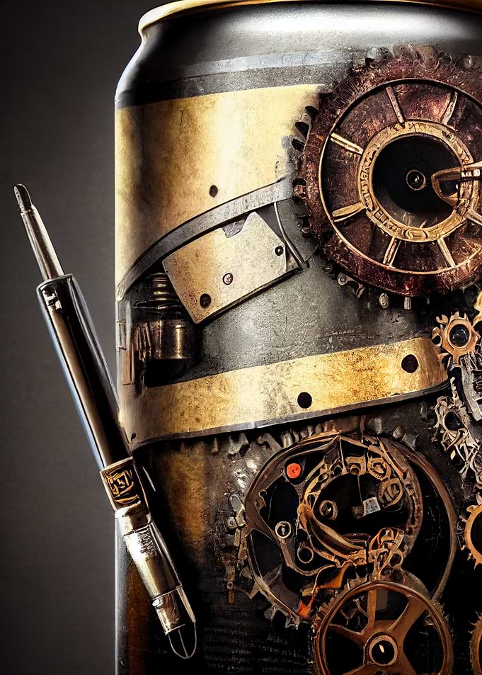 Steampunk Can