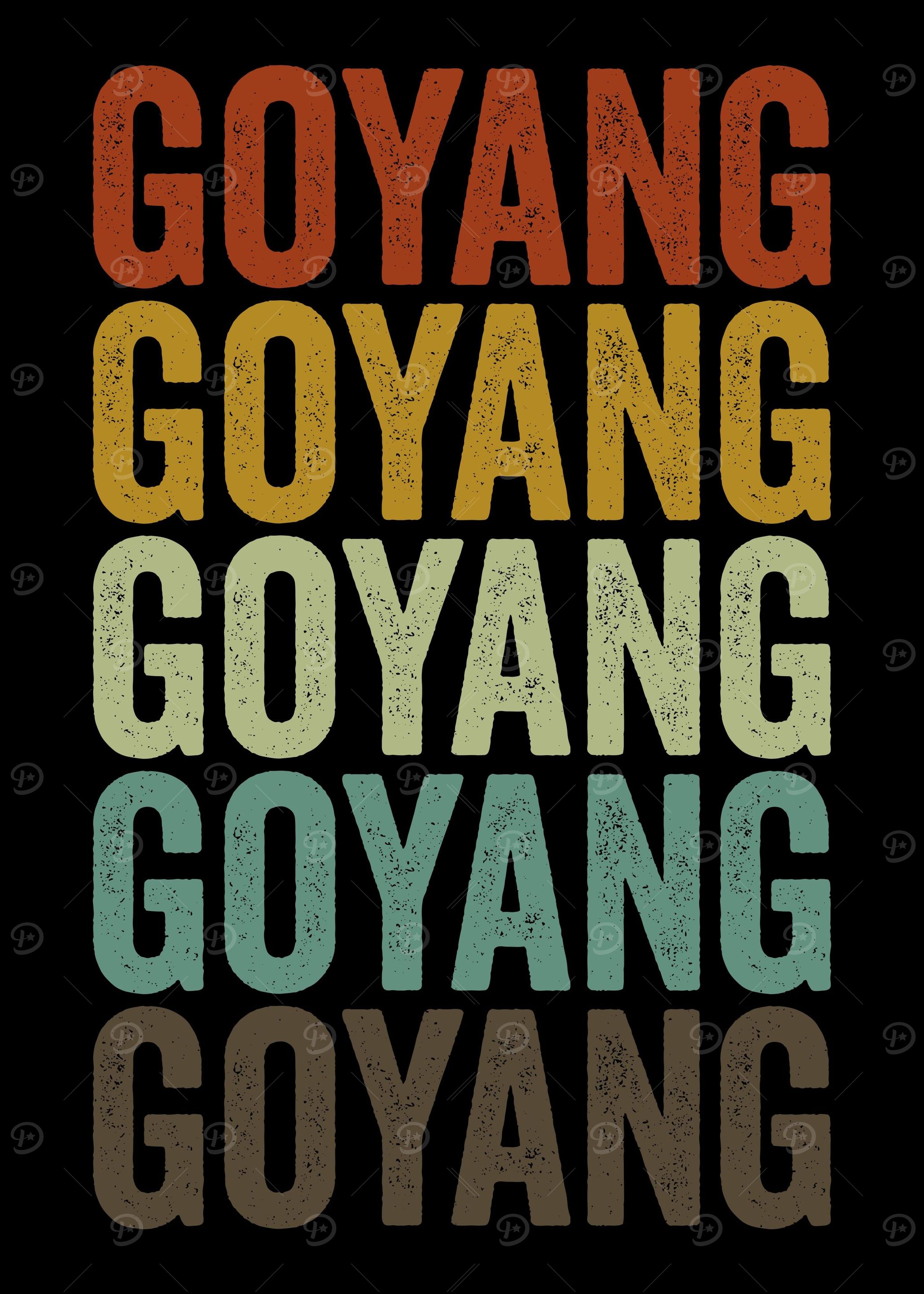 Goyang South Korea Retro