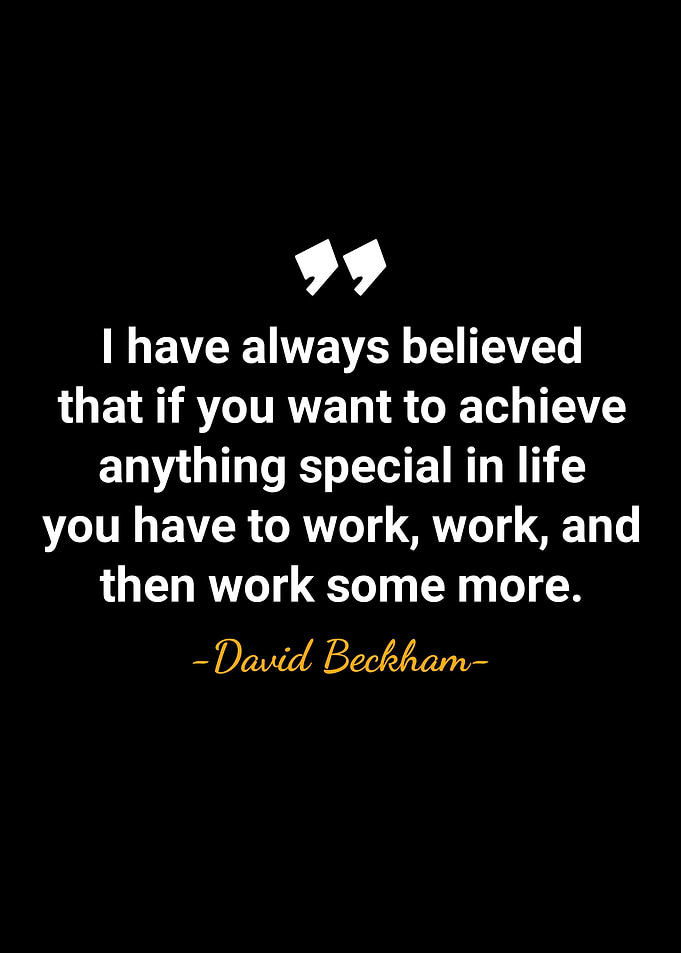 David Beckham quotes