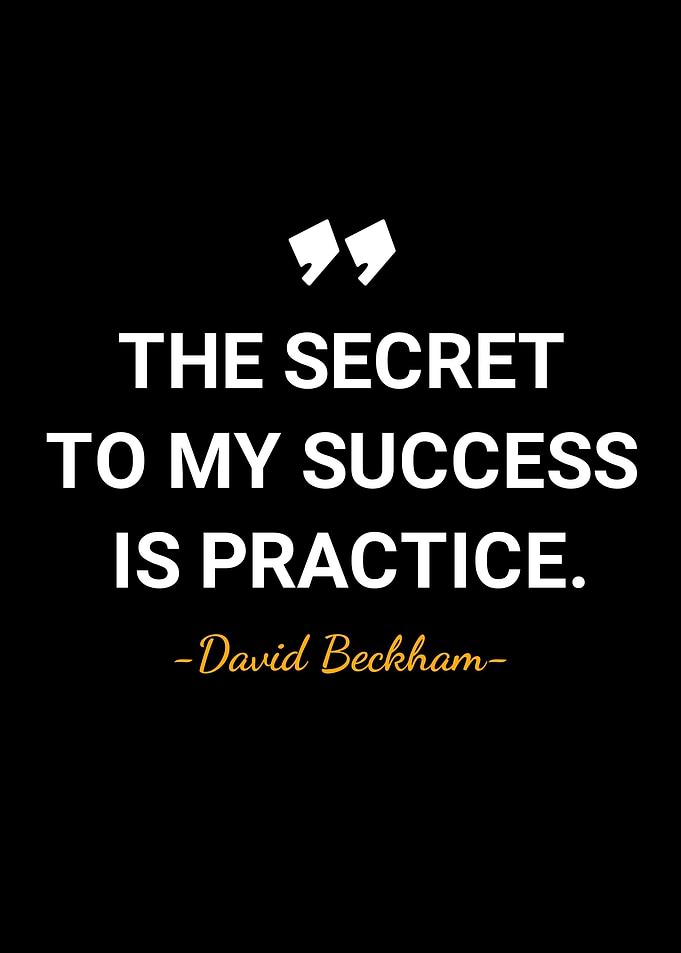 David Beckham quotes