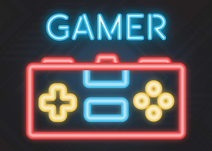 Gamer Neon Sign Game Room