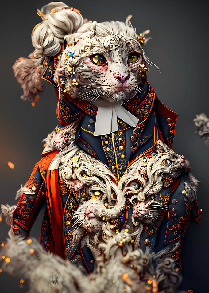 Royal cat