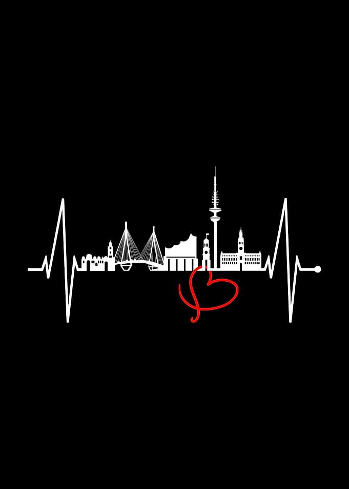 Hamburg Herzschlag Liebe
