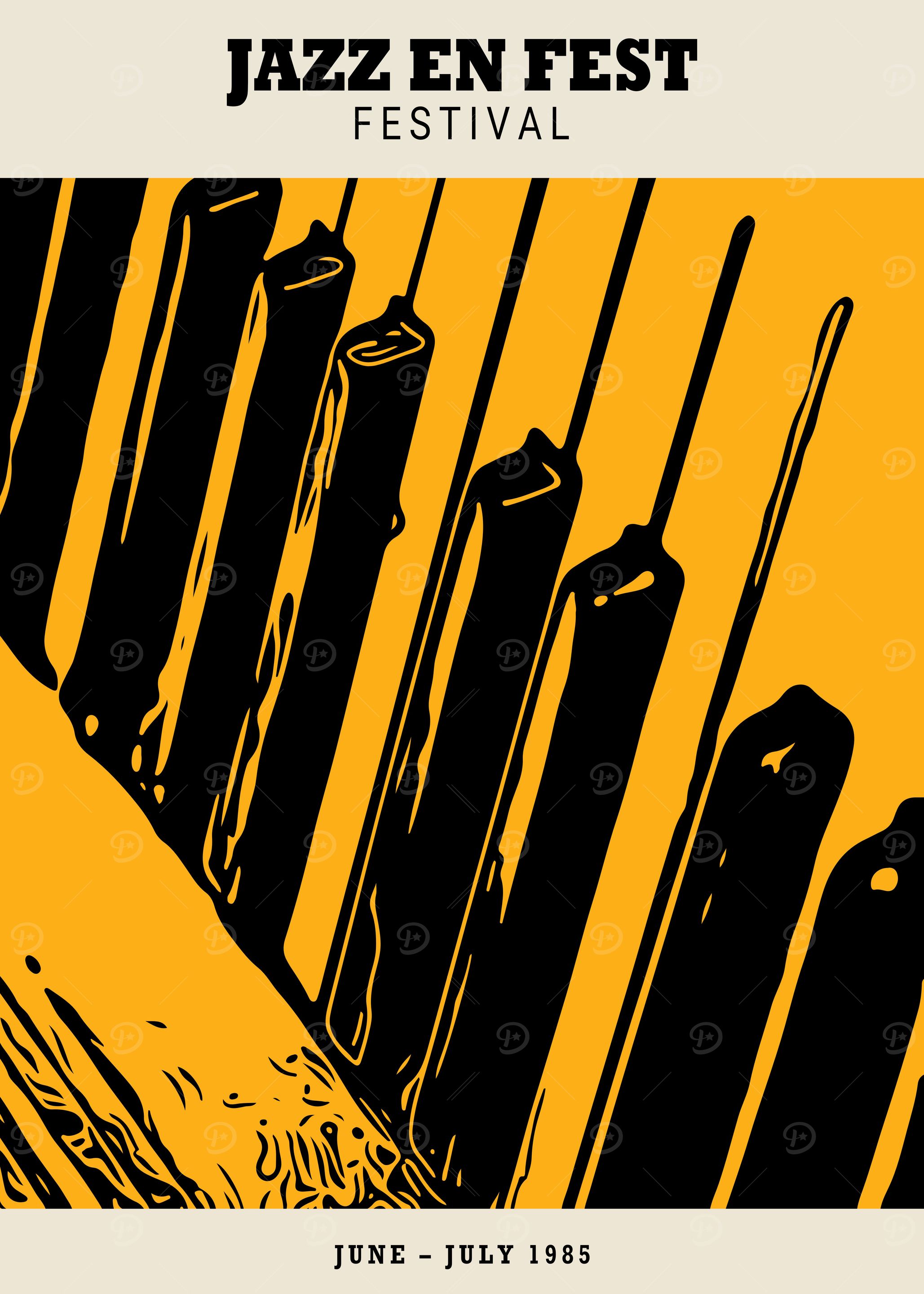 Jazz En Fest Jazz Poster