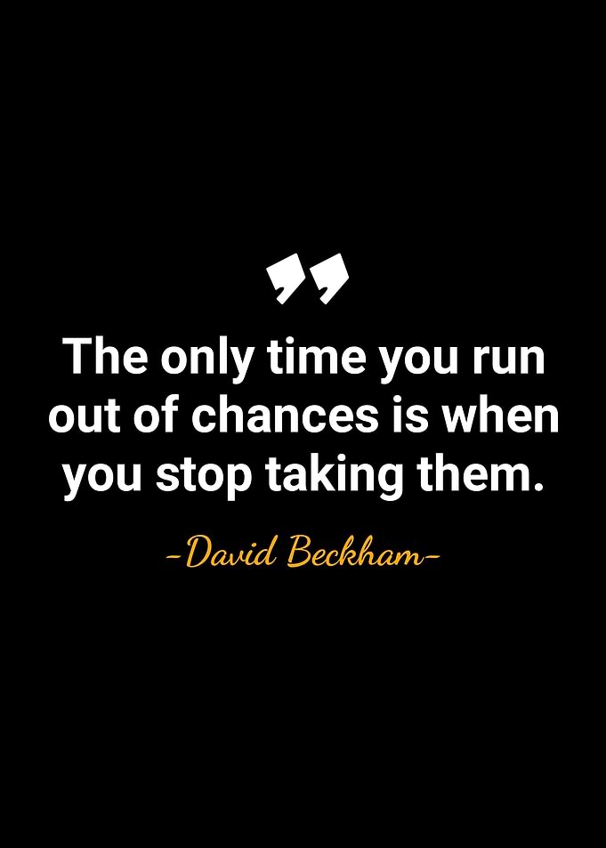David Beckham quotes