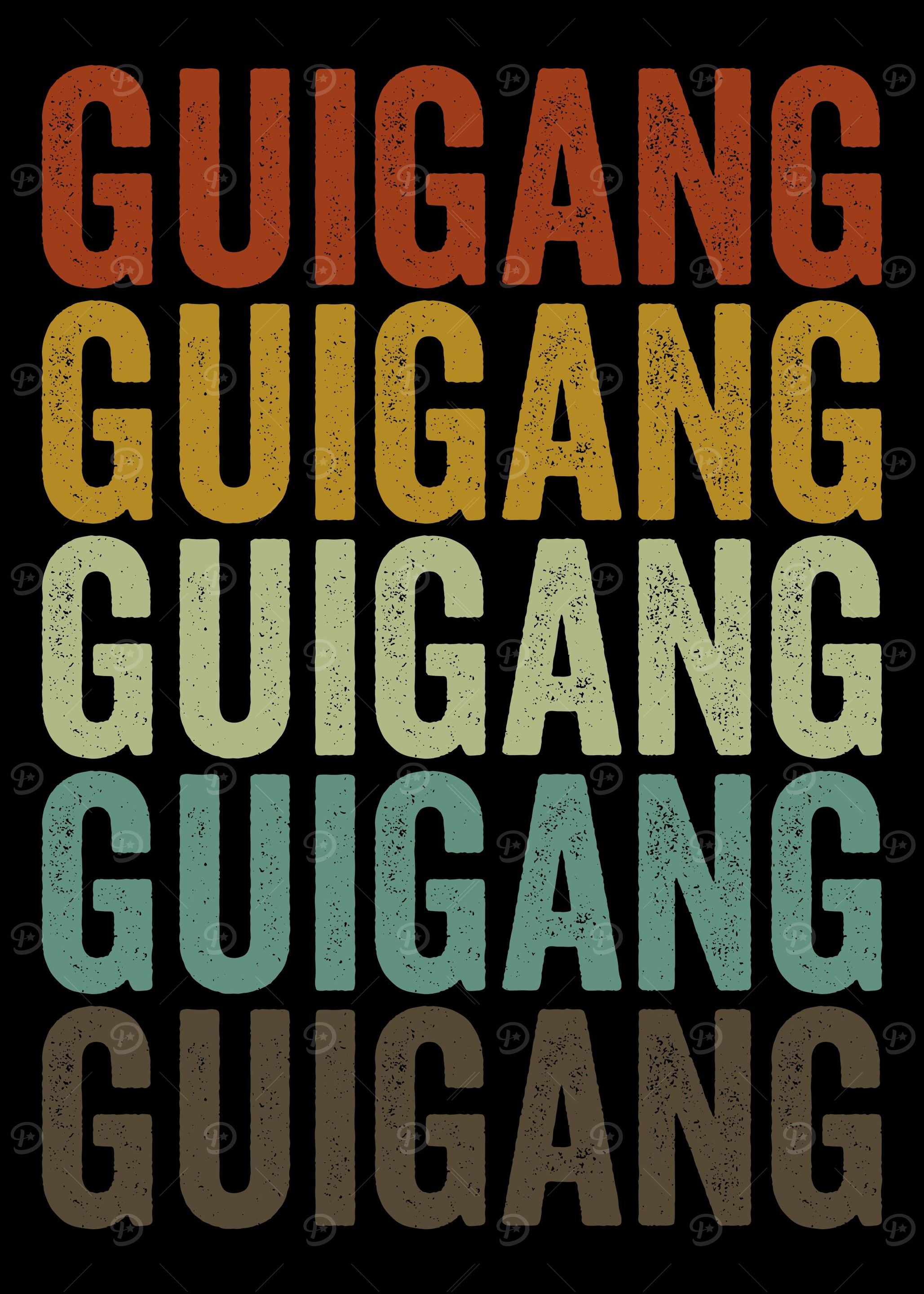 Guigang China Retro