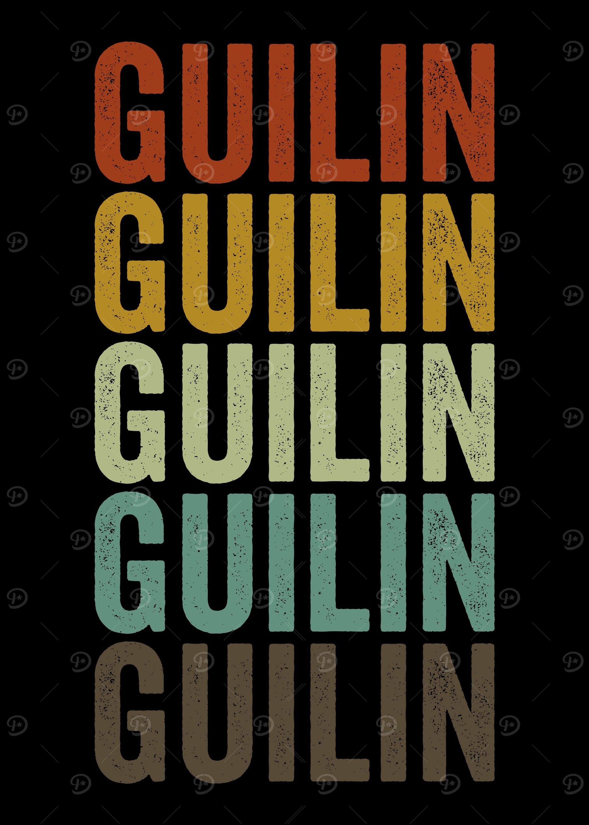 Guilin China Retro Vintage