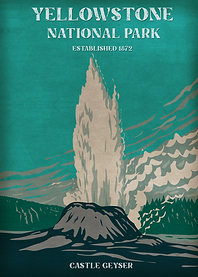 Yellowstone Castle Geyser
