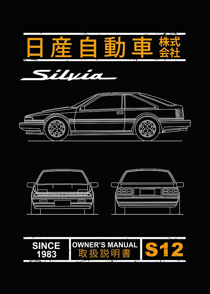 Blueprint of Silvia S12