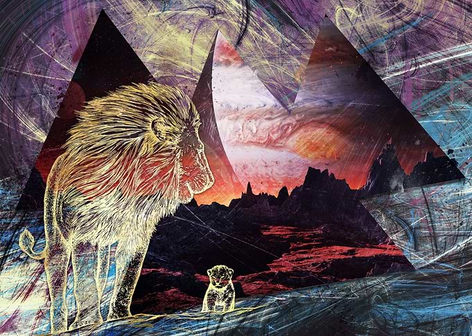 Lions from Jupiter