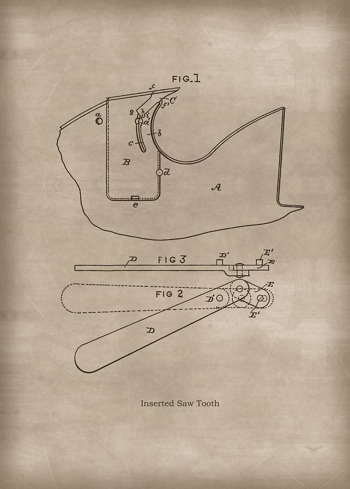Inserted Saw Tooth