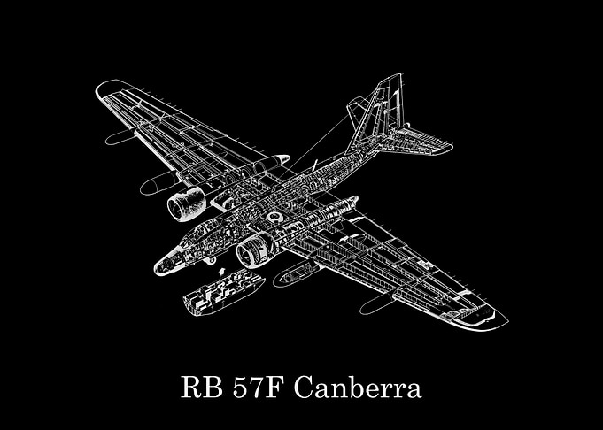 RB 57F Canberra