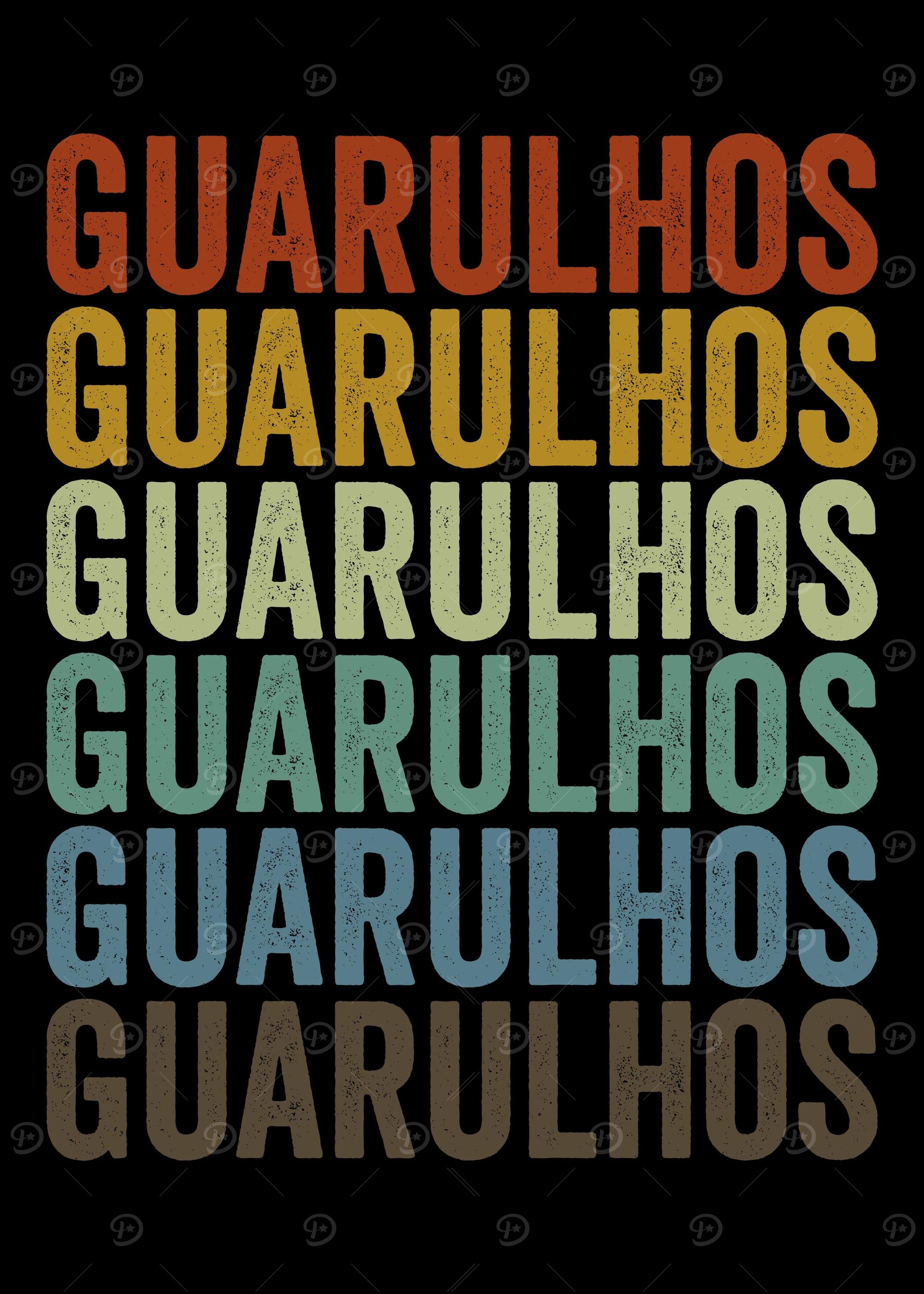 Guarulhos Brazil Retro
